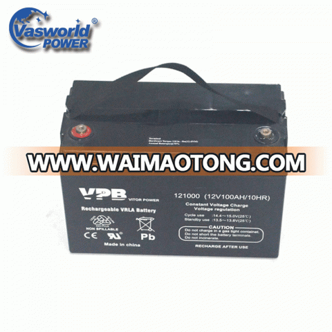 12V 100ah Deep Cycle Gel Battery,12v Solar Battery